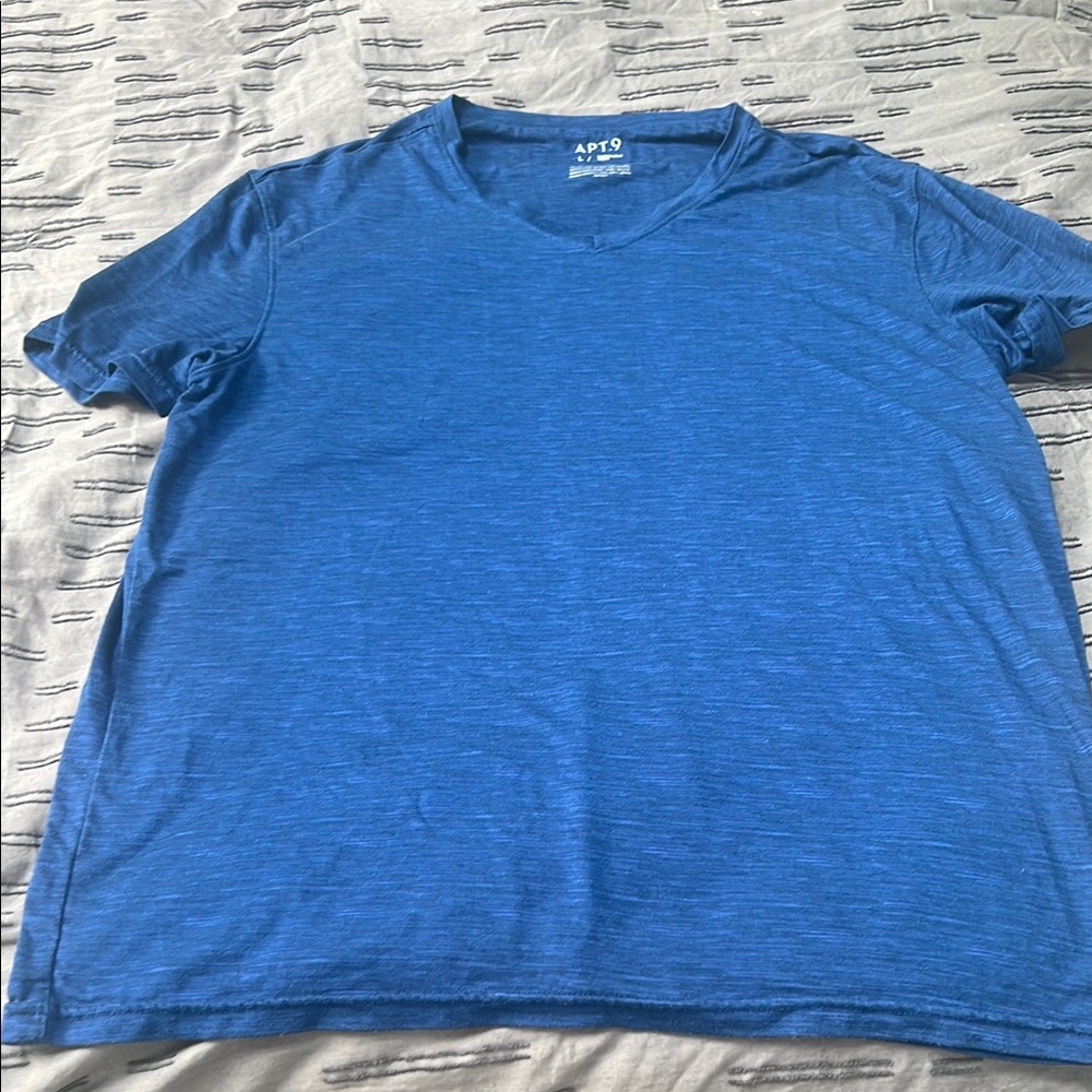 Apt. 9 Blue Short Sleeve Tees